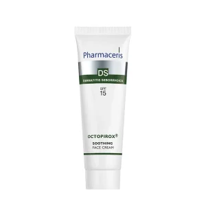 PHARMACERIS DS raminamasis kremas seborėjinei odai OCTOPIROX, SPF15, 30ml