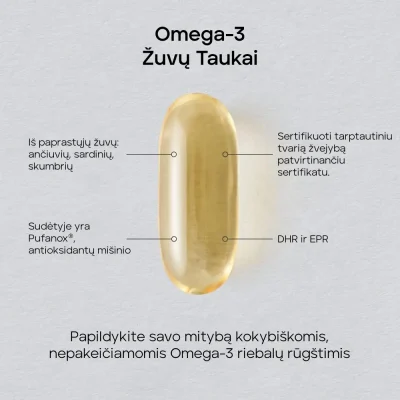 Omega-3 papildų įtaka odos būklei ir sveikai išvaizdai