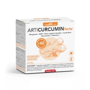 ARTICURCUMIN Forte​​​​​​​, sąnariams, kremzlėms, raumenims, maisto papildas, 30 pakelių