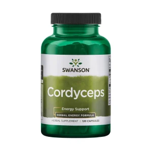 SWANSON, CORDYCEPS, Kininis kordicepsas 600mg, maisto papildas, N120