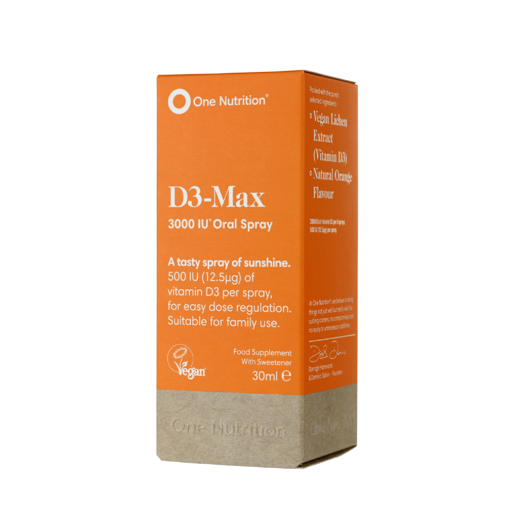 ONE NUTRITION, D3 MAX, Vitaminas D3 purškiamas, maisto papildas, 30ml