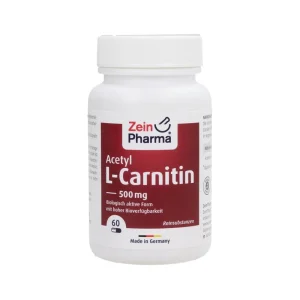 ZEINPHARMA, L-CARNITIN 500mg, maisto papildas, N60