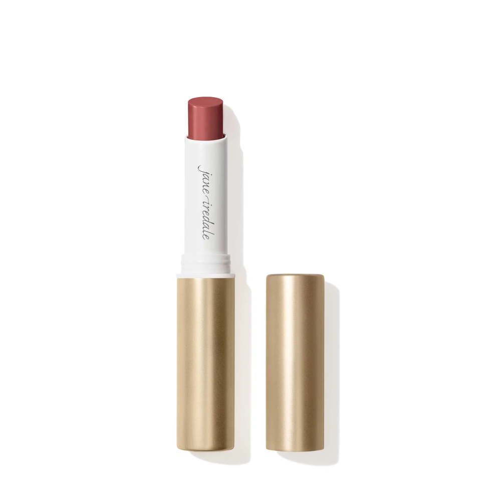 JANE IREDALE ColorLuxe, drėkinamieji kreminiai lūpų dažai, Rosebud, 2g