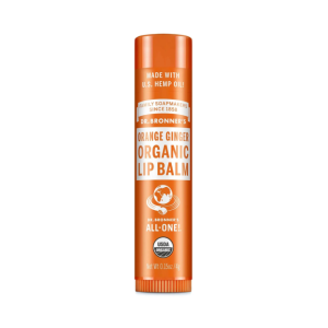 DR. BRONNER'S, ekologiškas lūpų balzamas, Orange-Ginger, 4g